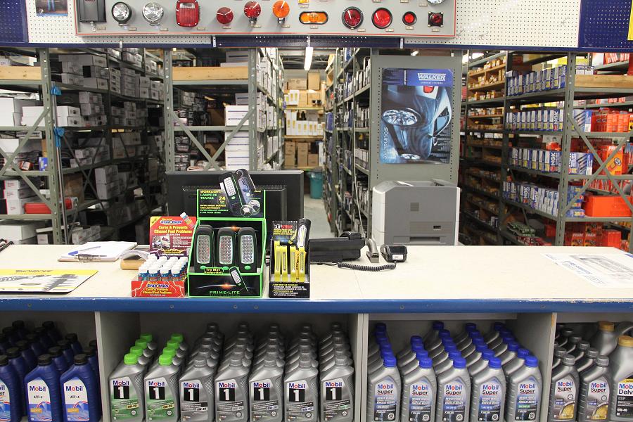 Lakefield Auto Parts interior